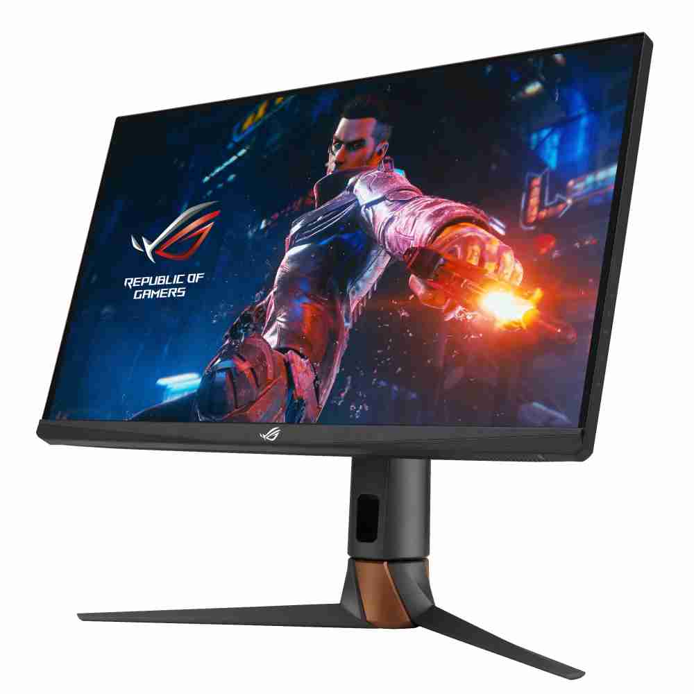 华硕ASUS ROG Swift 360Hz PG27AQN，，采用欧陆注册全新可支持ULMB2技术的高阶电竞显示器，，，为电竞玩家打造突破以往的急速游戏体验。。（图片来源：ASUS提供）